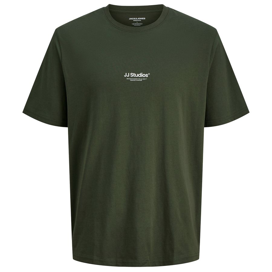 Jack&Jones Übergrößen T-Shirt dunkeloliv JJESOHO