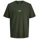 Jack&Jones Übergrößen T-Shirt dunkeloliv JJESOHO Jack&Jones Übergrößen T-Shirt dunkeloliv JJESOHO