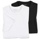 Redfield Übergrößen T-Shirts Doppelpack weiß/schwarz