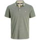 Jack&Jones Poloshirt Übergröße salbeigrün JJEPAULOS