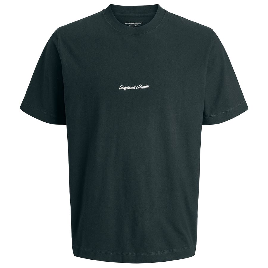 Jack&Jones T-Shirt schwarzgrün XXL JORNORREBRO