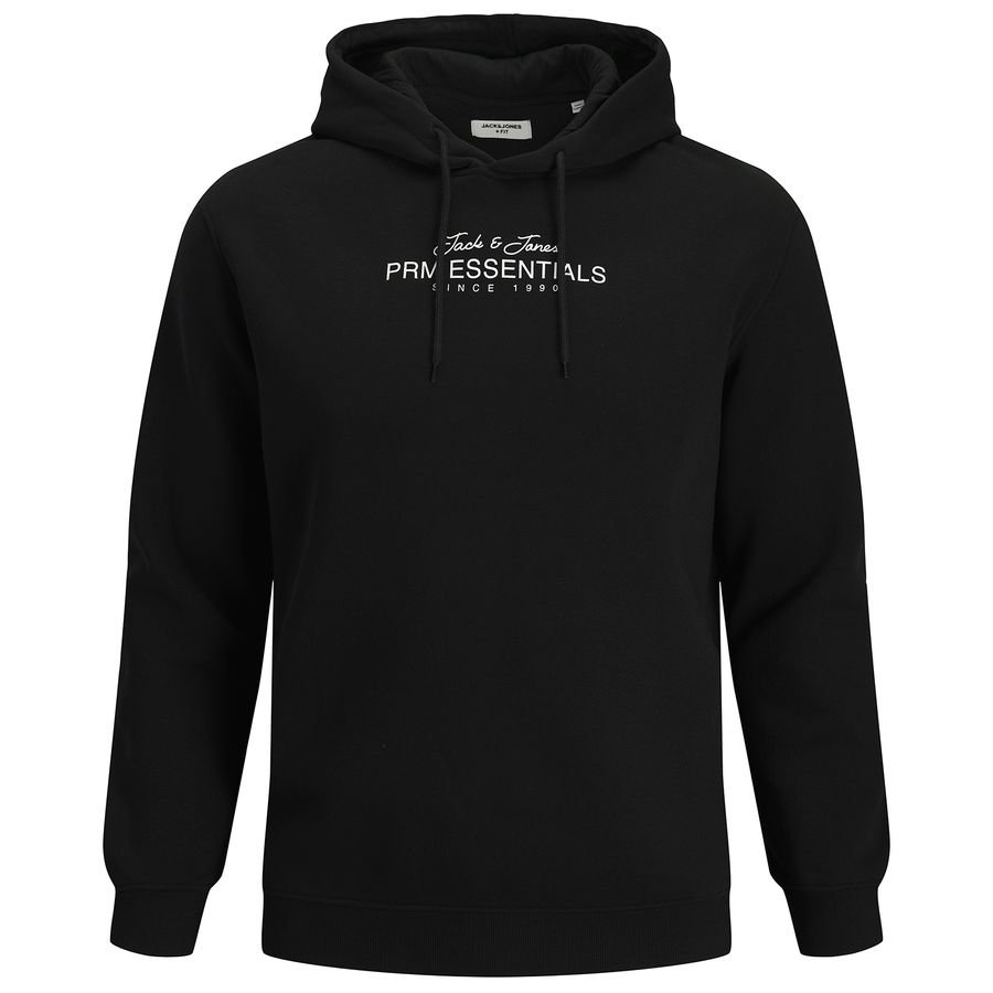 Jack&Jones XXL Hoodie schwarz JPRBLACASPER Print