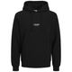 Jack&Jones XXL Hoodie schwarz Frontprint JJESOHO Jack&Jones XXL Hoodie schwarz Frontprint JJESOHO