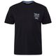 North Latitude XXL T-Shirt schwarz Brustprint