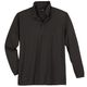 Ragman Softknit Langarm-Polo Übergrößen dunkelbraun