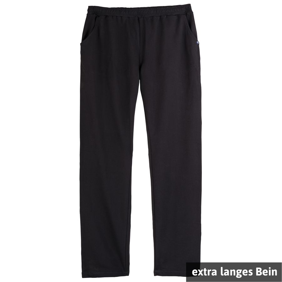 Ahorn Sportswear XXL Jogginghose extra lang schwarz