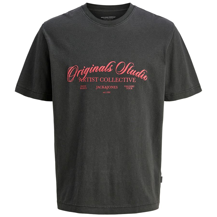 Jack&Jones T-Shirt schwarz used Übergröße JORINWOOD