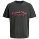 Jack&Jones T-Shirt schwarz used Übergröße JORINWOOD Jack&Jones T-Shirt schwarz used Übergröße JORINWOOD