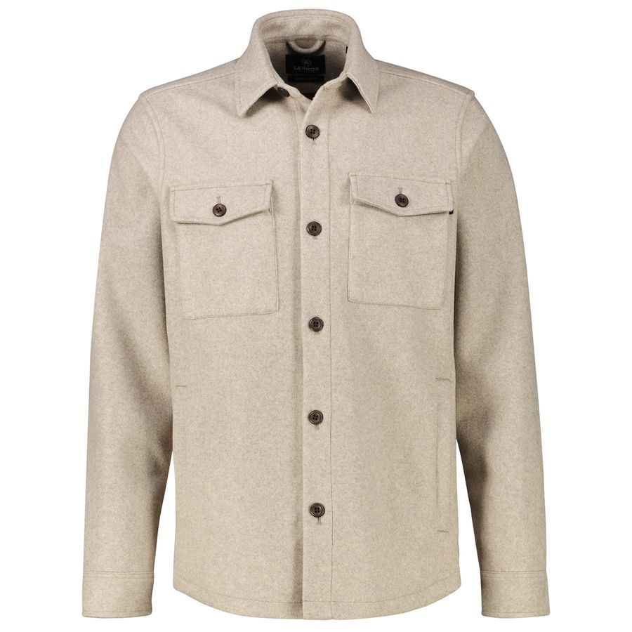 Lerros Übergrößen Hemdjacke beige