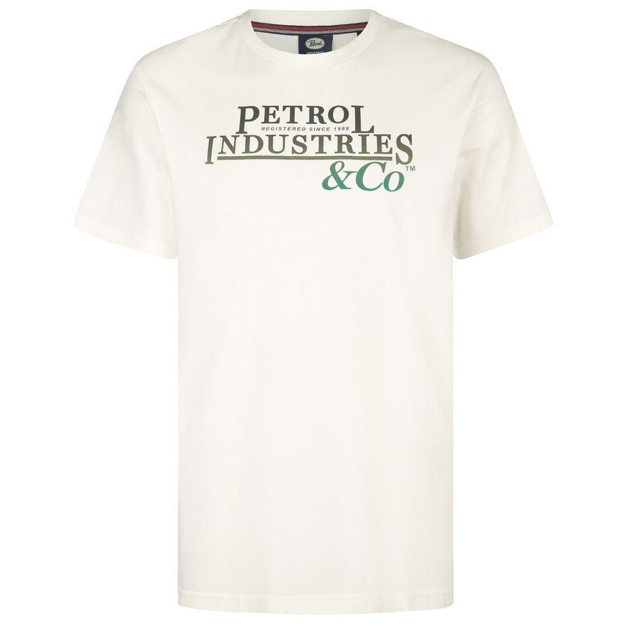 Petrol Industries T-Shirt XXL creme Logoprint