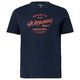 s.Oliver Übergrößen T-Shirt dunkelblau Frontprint s.Oliver Übergrößen T-Shirt dunkelblau Frontprint