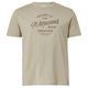 s.Oliver Übergrößen T-Shirt beige Frontprint s.Oliver Übergrößen T-Shirt beige Frontprint