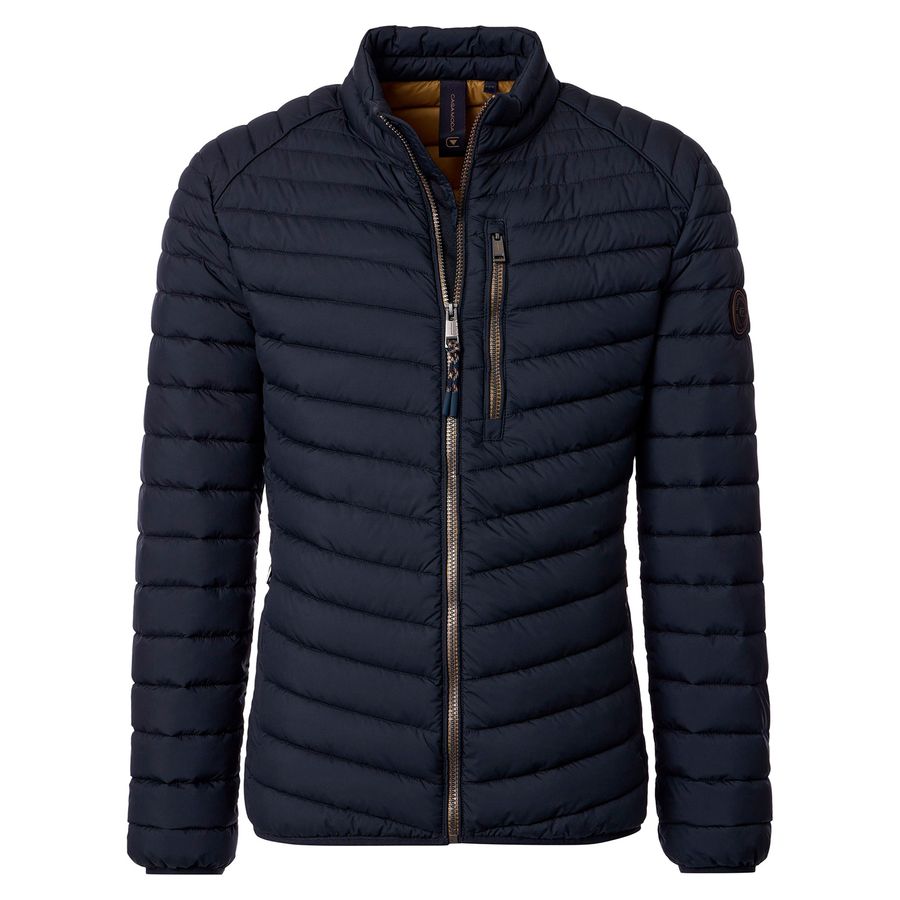 CasaModa XXL Steppjacke Stehkragen dunkelblau