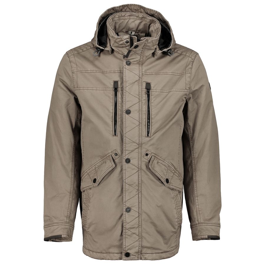 Redpoint Übergrößen Winter-Parka beige Korwin warm