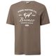 s.Oliver T-Shirt Ford® Frontprint braun Übergröße
