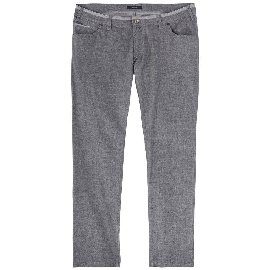 Eurex 5-Pocket Hose Luke Übergröße grau melange