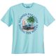 Calm Beach T-Shirt Übergröße türkis Summer Paradise Calm Beach T-Shirt Übergröße türkis Summer Paradise