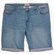 Calm Beach Stretch-Shorts Denim Übergröße blau used Calm Beach Stretch-Shorts Denim Übergröße blau used