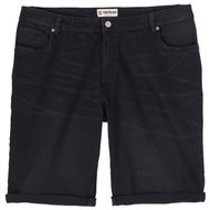 Calm Beach XXL Stretch-Shorts Denim schwarz used