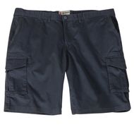 Calm Beach Übergrößen Stretch Cargo-Bermuda navy