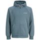 Jack&Jones XXL Kapuzen-Sweatjacke blaugrau JJTHATCHER