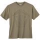 Iron Stitch Übergröße T-Shirt oliv Riders Club Print Iron Stitch Übergröße T-Shirt oliv Riders Club Print