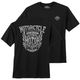 Iron Stitch Übergrößen T-Shirt schwarz Rückenprint Iron Stitch Übergrößen T-Shirt schwarz Rückenprint