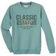Redfield Übergrößen Sweatshirt mintgrün Stickerei Redfield Übergrößen Sweatshirt mintgrün Stickerei