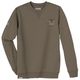 Redfield Übergrößen Sweatshirt Brustprint braun Redfield Übergrößen Sweatshirt Brustprint braun