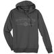 Redfield Übergröße Sweat-Hoodie anthrazit Aviation