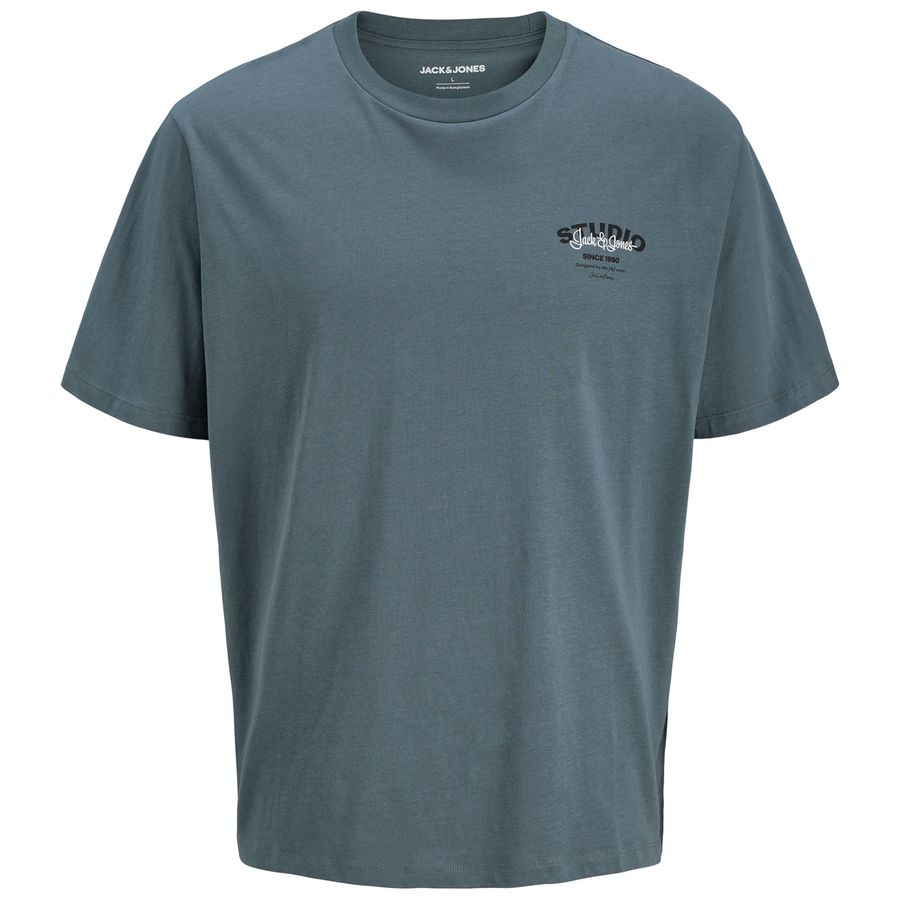 Jack&Jones T-Shirt blaugrau Übergrößen JJYUKI