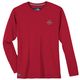 Redfield Übergrößen Langarmshirt maritim rot Print Redfield Übergrößen Langarmshirt maritim rot Print