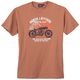 North Latitude Übergröße T-Shirt terra Motorradprint North Latitude Übergröße T-Shirt terra Motorradprint