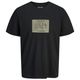 Jack&Jones Übergrößen T-Shirt schwarz JJRAIN Print Jack&Jones Übergrößen T-Shirt schwarz JJRAIN Print