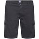 North Latitude Übergrößen Cargo-Shorts schwarz