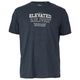 s.Oliver Übergrößen T-Shirt navy melange Logoprint