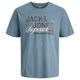Jack&Jones T-Shirt XXL Logoprint JJELOGO rauchblau Jack&Jones T-Shirt XXL Logoprint JJELOGO rauchblau