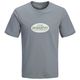 Jack&Jones Übergröße T-Shirt JORCATSKILLS grau Print Jack&Jones Übergröße T-Shirt JORCATSKILLS grau Print