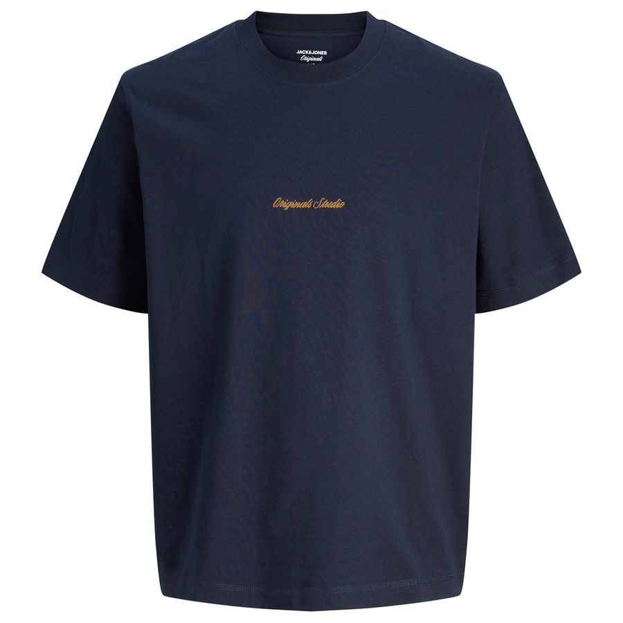 Jack&Jones Übergröße T-Shirt dunkelblau JORNORREBRO