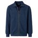 CasaModa Übergrößen Sweatjacke navy melange Struktur CasaModa Übergrößen Sweatjacke navy melange Struktur