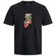 Jack&Jones XXL T-Shirt schwarz Skull JORCATSKILLS