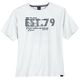 Lerros Übergrößen T-Shirt weiß Frontprint modisch