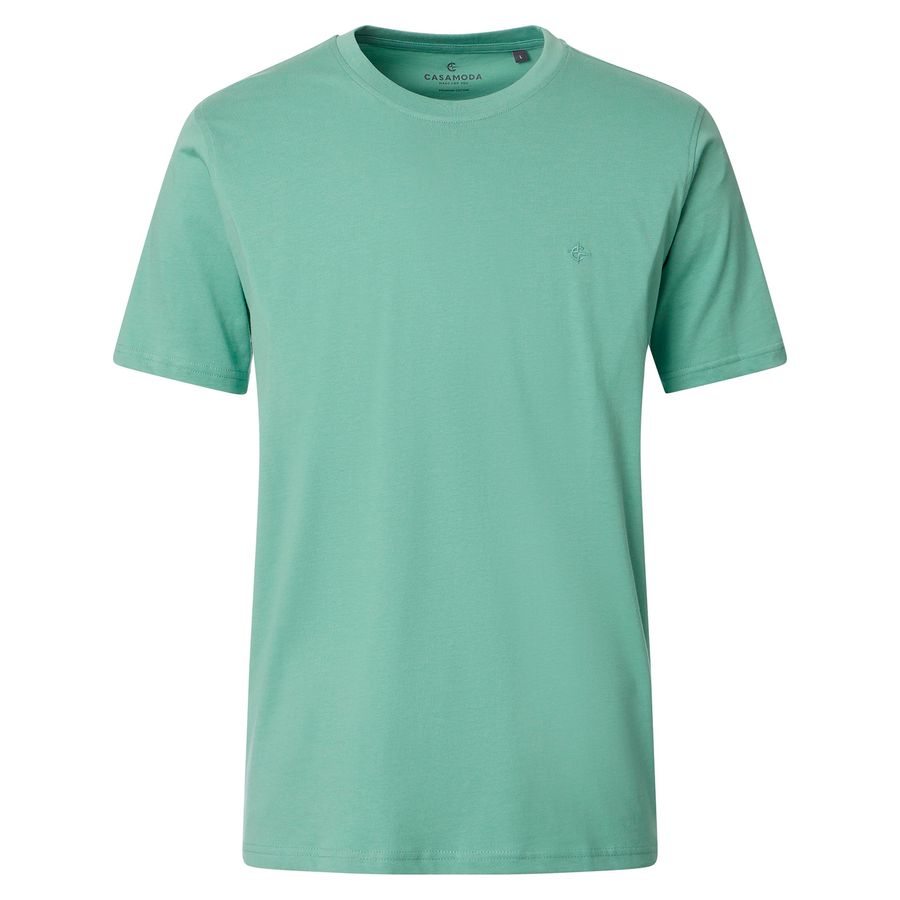 CasaModa Übergrößen Basic T-Shirt hellgrün