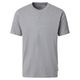 CasaModa Übergrößen Basic T-Shirt hellgrau melange