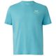 s.Oliver Übergrößen T-Shirt Brustprint hellblau s.Oliver Übergrößen T-Shirt Brustprint hellblau