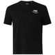 s.Oliver Übergrößen schwarz Brustprint T-Shirt