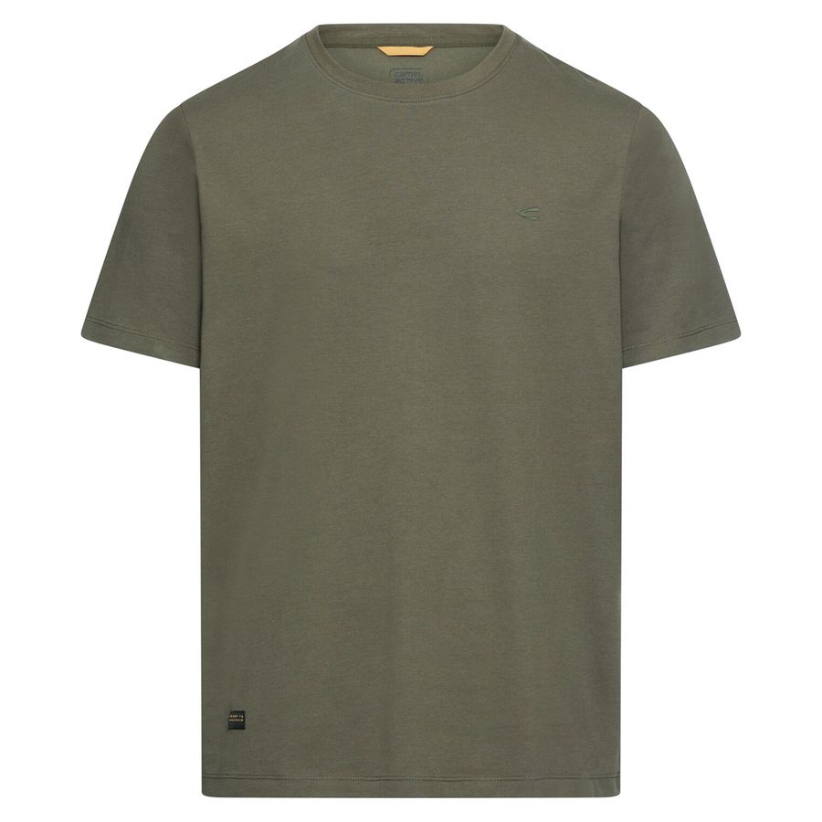 Camel Active Übergrößen Stretch-T-Shirt oliv