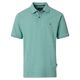 CasaModa Übergrößen Stretch-Poloshirt salbeigrün