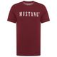 Mustang Übergrößen Logoprint T-Shirt bordeaux Austin Mustang Übergrößen Logoprint T-Shirt bordeaux Austin