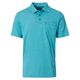 CasaModa Übergrößen Poloshirt aquablau "easy care"